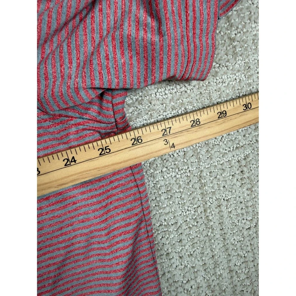 Under Armour Mens 3XL Red Gray Striped HeatGear Performance Golf Polo Shirt - Picture 6 of 6